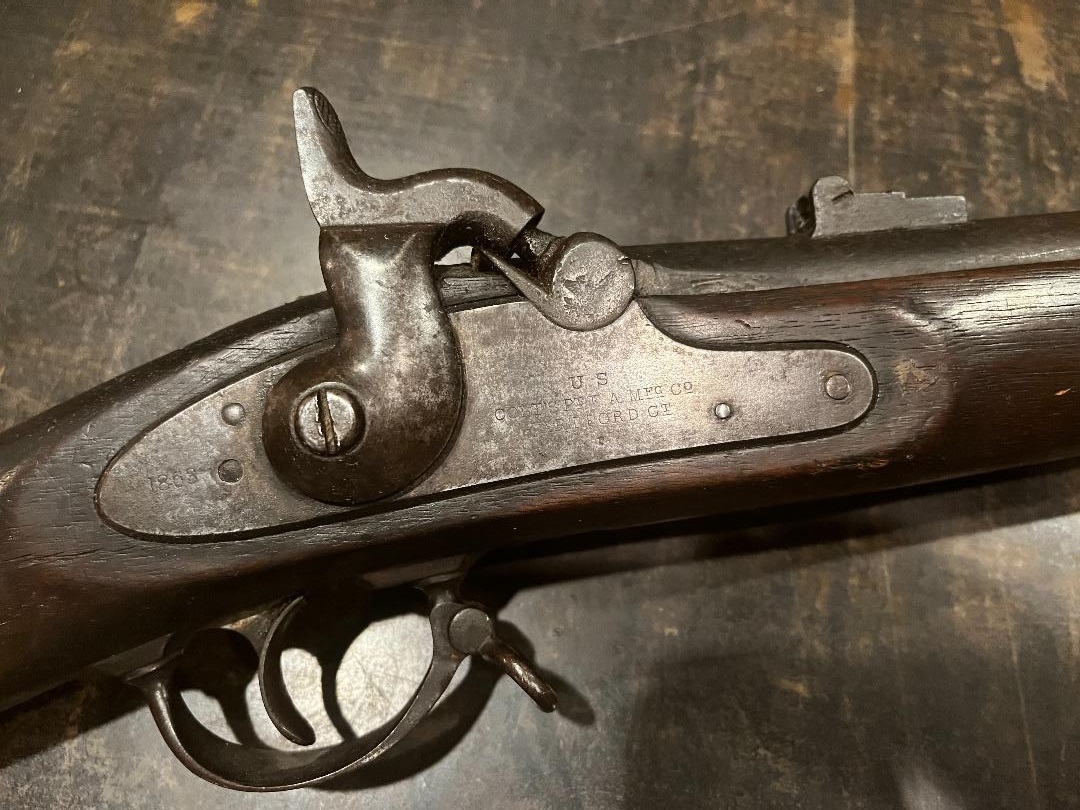 US Civil War Colt 1863 Musket 58. Cal Rifle image